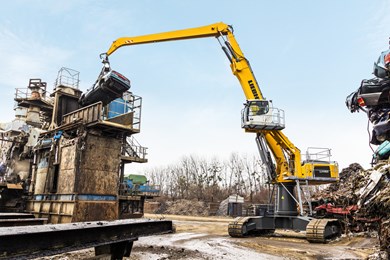 Перегружатели гусеничные LH 60 C High Rise Industry Litronic